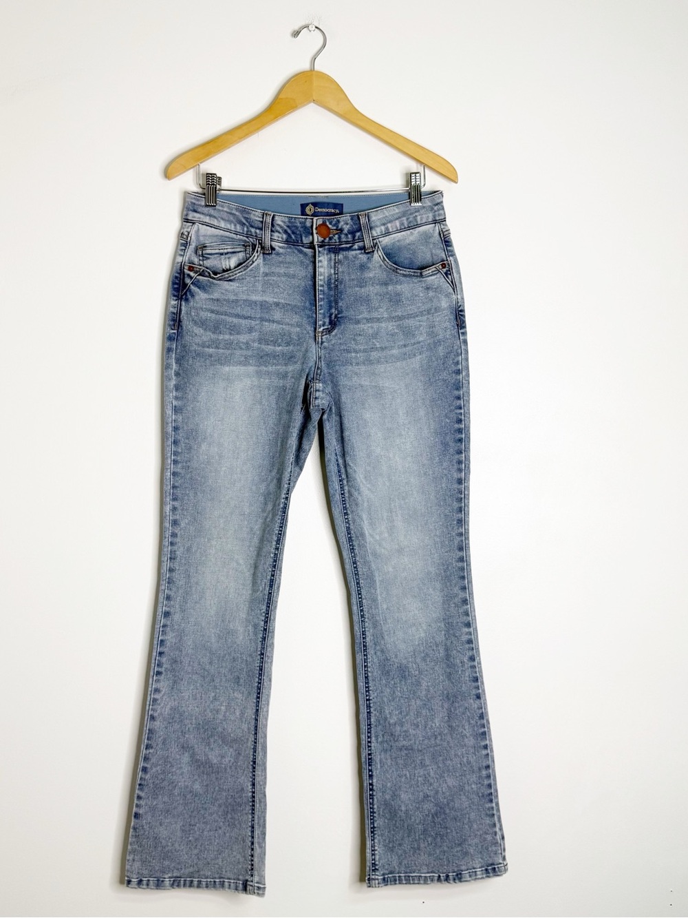 Democracy Ab Solution Itty Bitty Bootcut Jeans Size 10